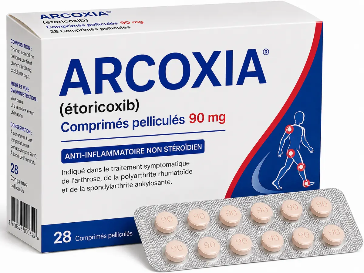 Arcoxia (Étoricoxib) prix et achat