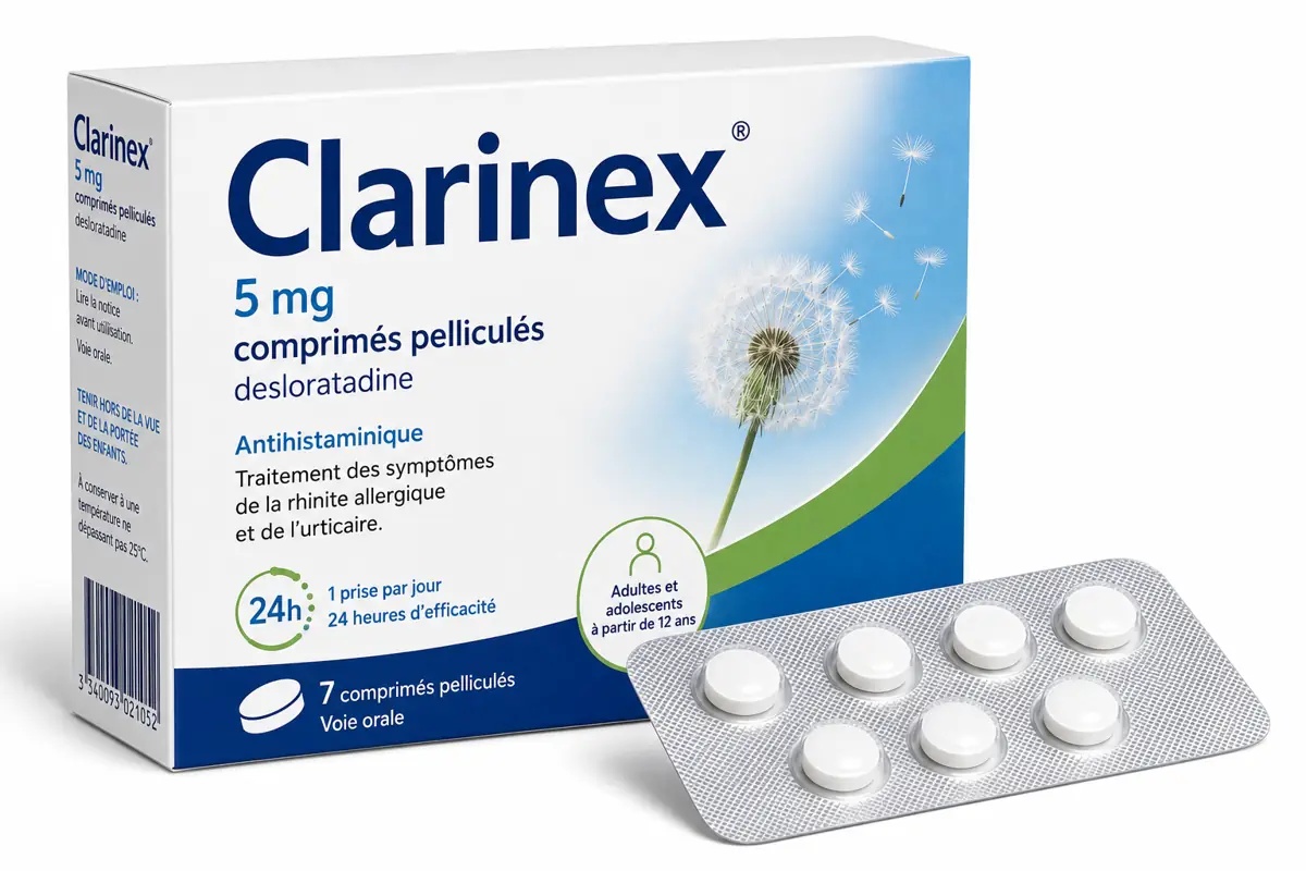 Clarinex (Desloratadine) en ligne
