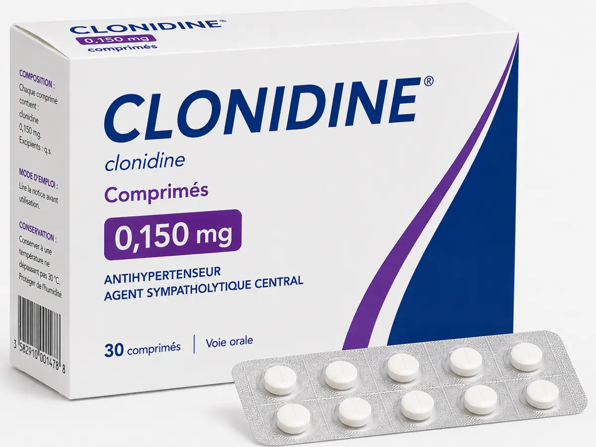 Clonidine (Clonidine) en ligne