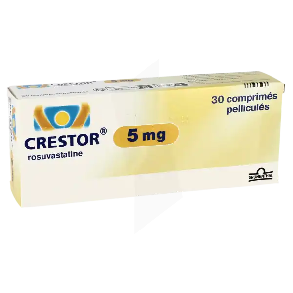 Crestor (Rosuvastatine) en France