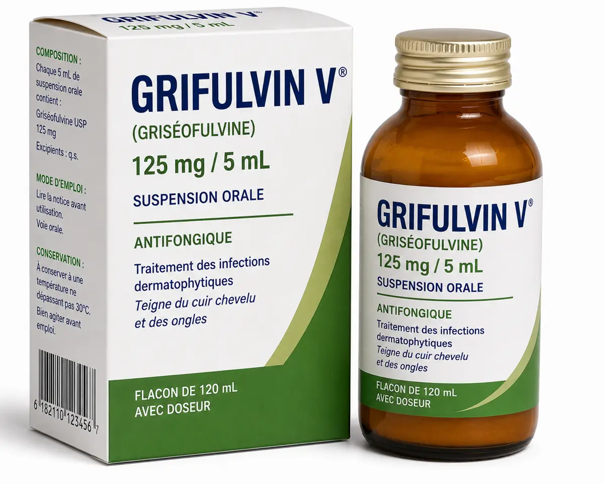 Grifulvin V (Griséofulvine) prix et achat