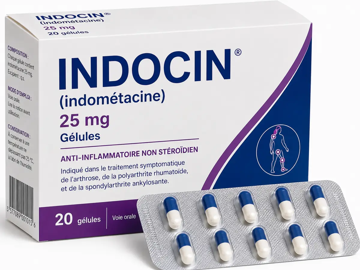 Indocin (Indométacine) en France