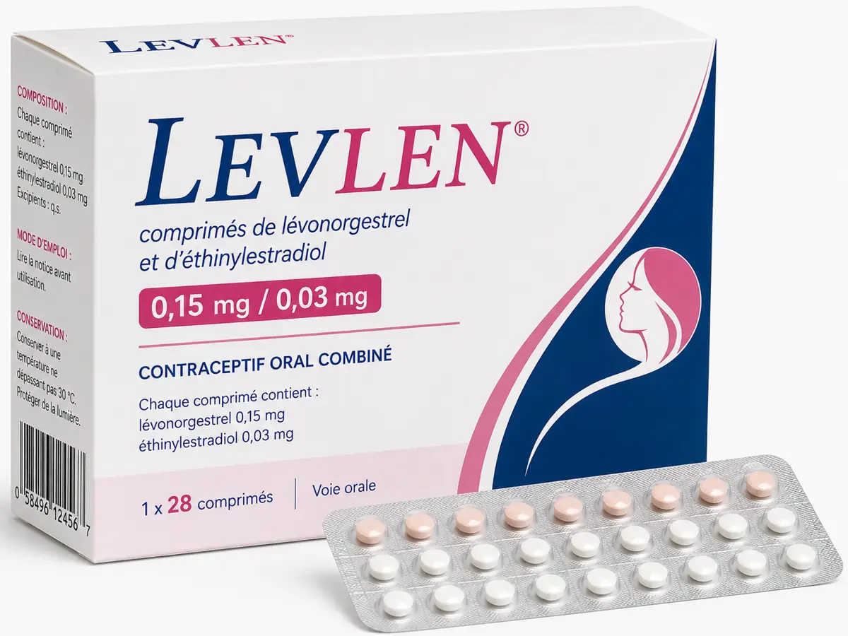 Levlen (Lévonorgestrel + Éthinylestradiol) en ligne