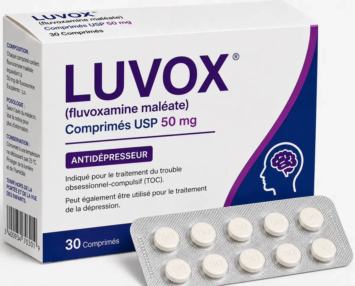 Luvox (Fluvoxamine) en ligne