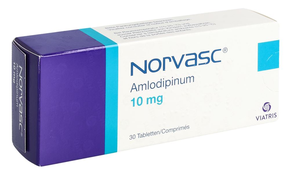 Norvasc (Amlodipine) en France