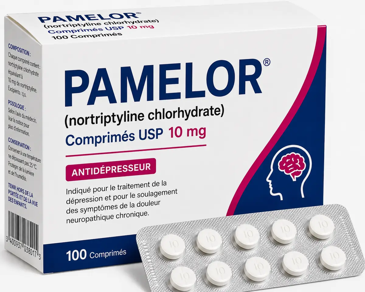 Pamelor (Nortriptyline) prix et achat