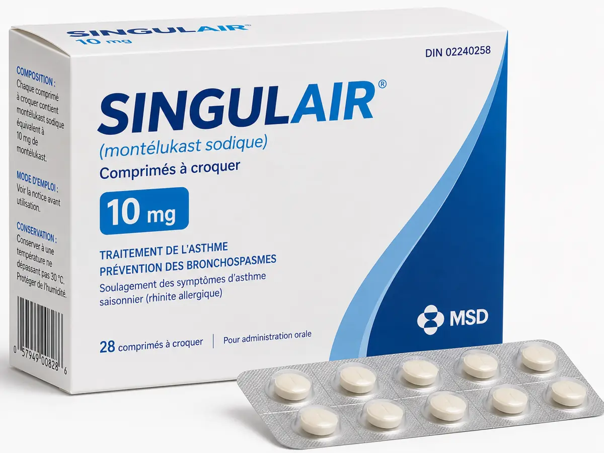 Singulair (Montélukast) en France