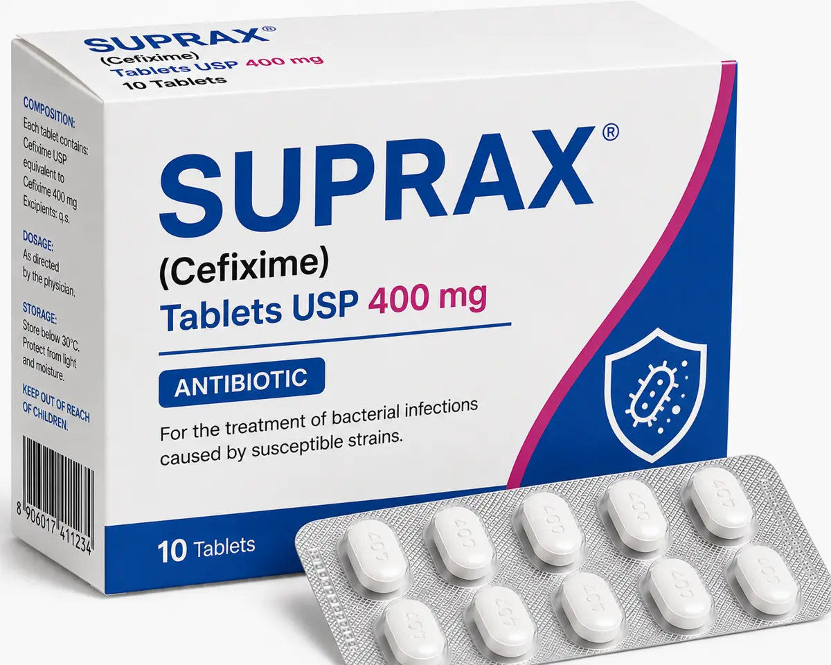 Suprax (Céfixime) en ligne