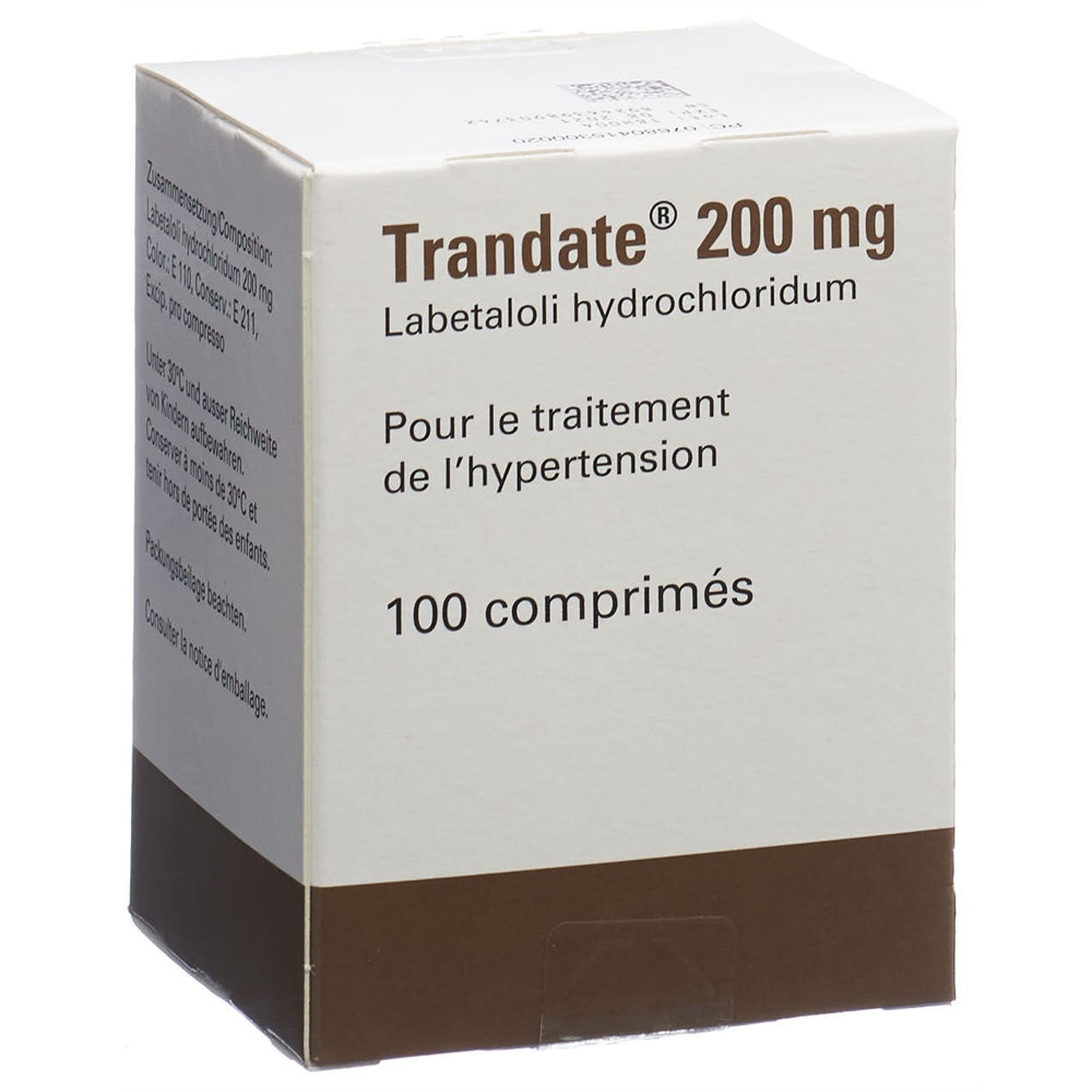 Trandate (Labétalol) en ligne