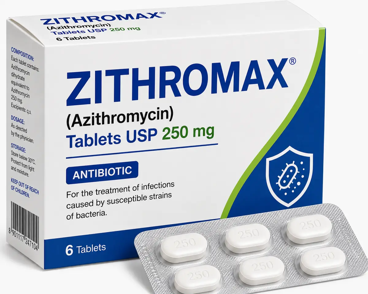 Zithromax (Azithromycine) prix et achat